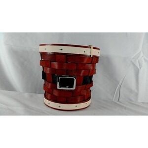 Longaberger Santa Belly Baby Basket Set - Basket and Protector -  New